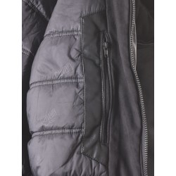 Cavalli Class Bomber Nero Ecopelle
