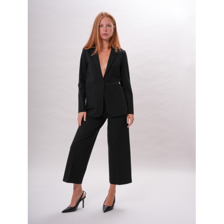Gabardine Tailleur Giacca Lunga