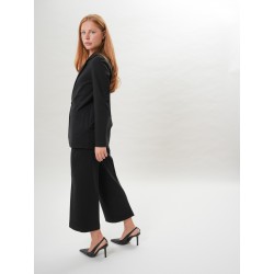 Gabardine Tailleur Giacca Lunga