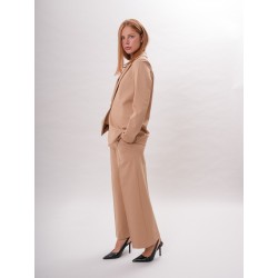 Gabardine Tailleur Giacca Lunga